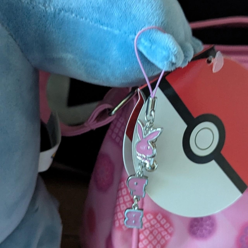 playboy Bunny Pink P B Charm - Picture 3 of 5